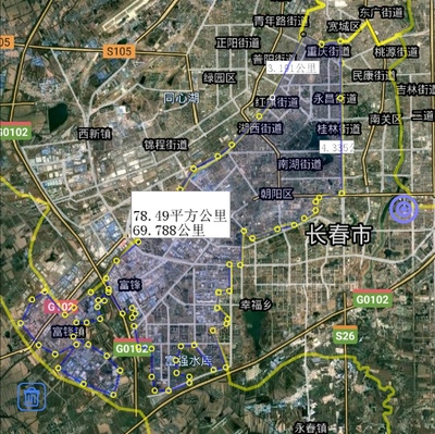 吉林省長(zhǎng)春市建成區(qū)排名,南關(guān)區(qū)最大,雙陽區(qū)最小,了解一下?