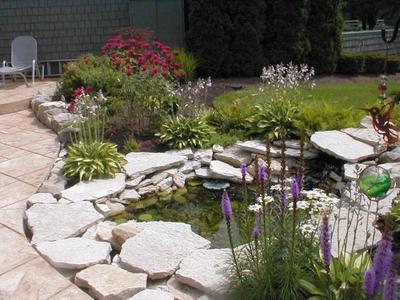 庭院水塘，靈動一方 12套農(nóng)村庭院水塘設(shè)計實例參考